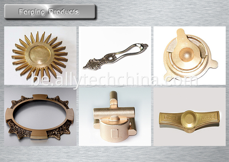 дэталі латуневай коўкі brass forging parts